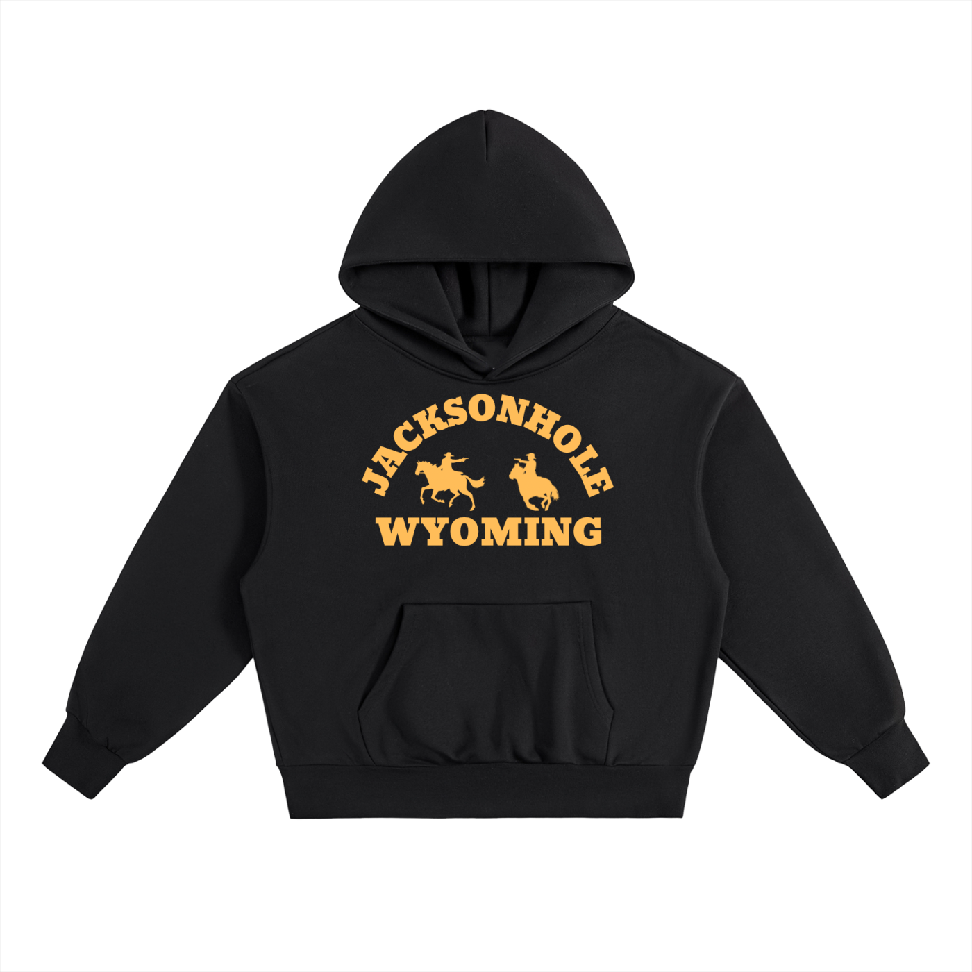 JacksonHole Wyoming Cowboy Hoodie